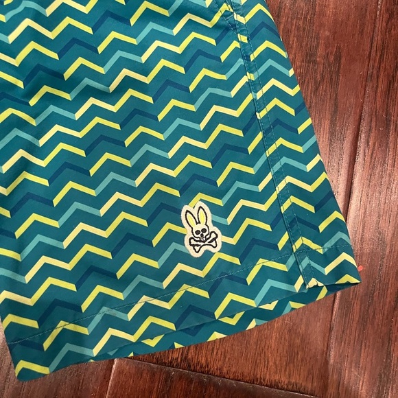 Psycho Bunny Kids Swim Shorts size 7/8 - Picture 3 of 8